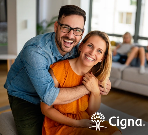 Happy family with Cigna dental insurance receiving quality dental care in Colorado Springs