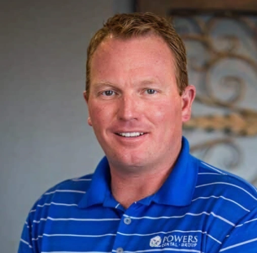 Dr. Collin Brones, dentist at Powers Dental Group in Colorado Springs, CO.